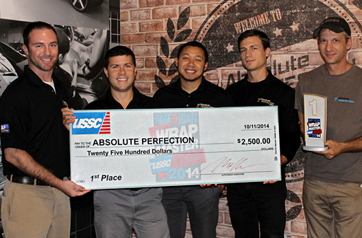 Absolute Perfection Wins First Place in USSC Wrap Competition for Rossi Truck Design