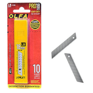 OLFA 10 Pack Stainless Steel Replacement Blades
