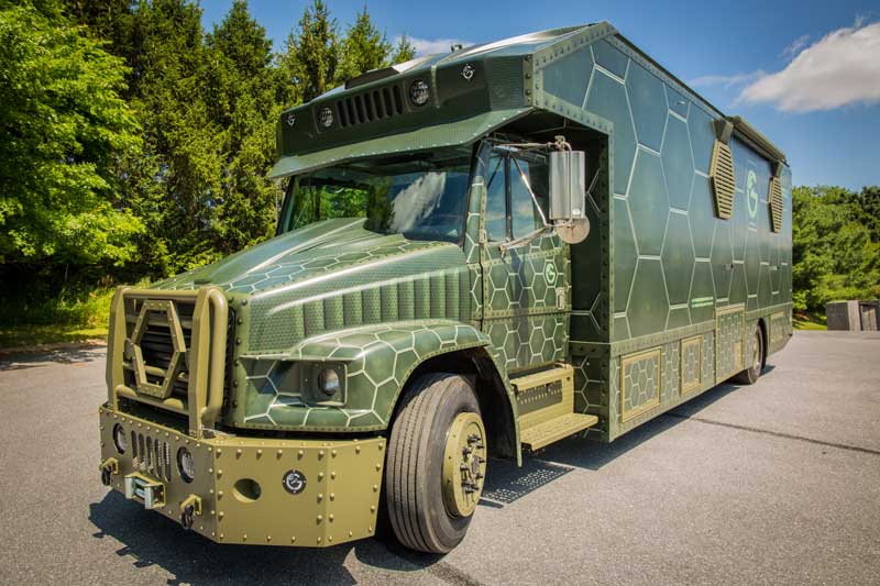 Tactical Command Truck Wrap