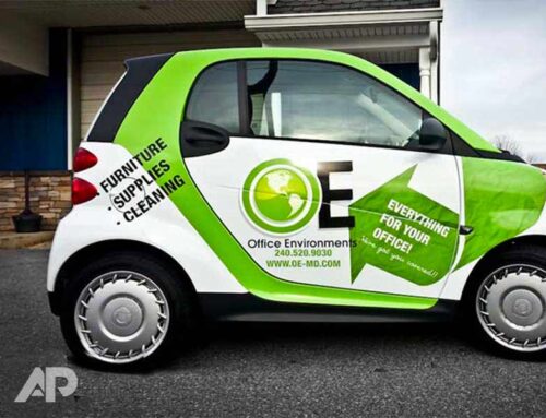 Office Environments Smart Car Wrap Hagerstown Maryland