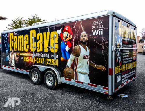 The Game Cave Trailer Wrap
