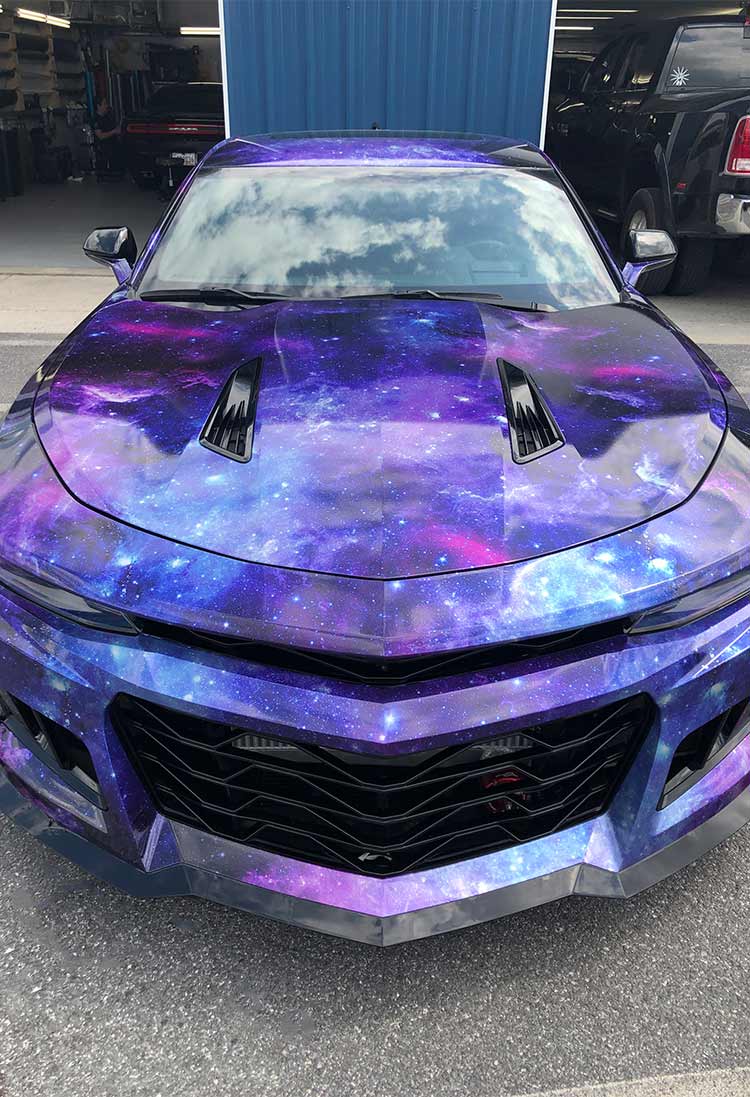 Custom vehicle wrapping