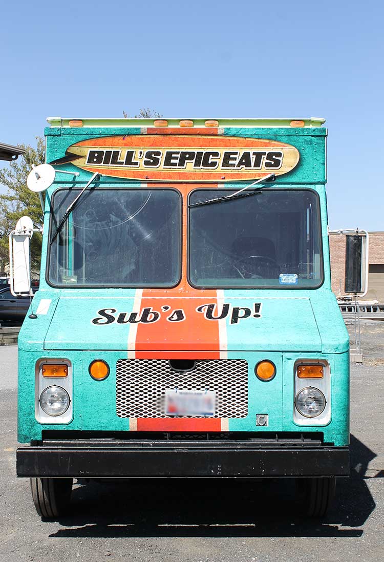 Maryland Food Truck Wraps Advertising Bills