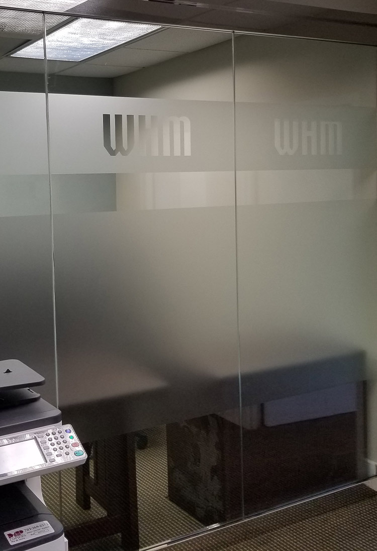 Maryland Frosted Window Film WHM