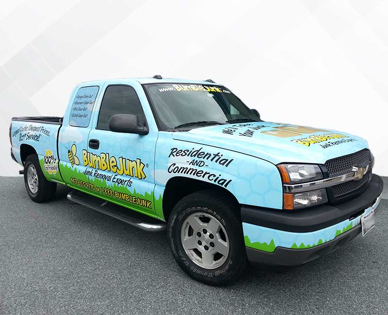 Commercial Advertising Truck wraps