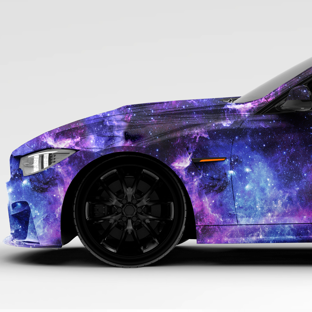 Galaxy Vehicle Wrap