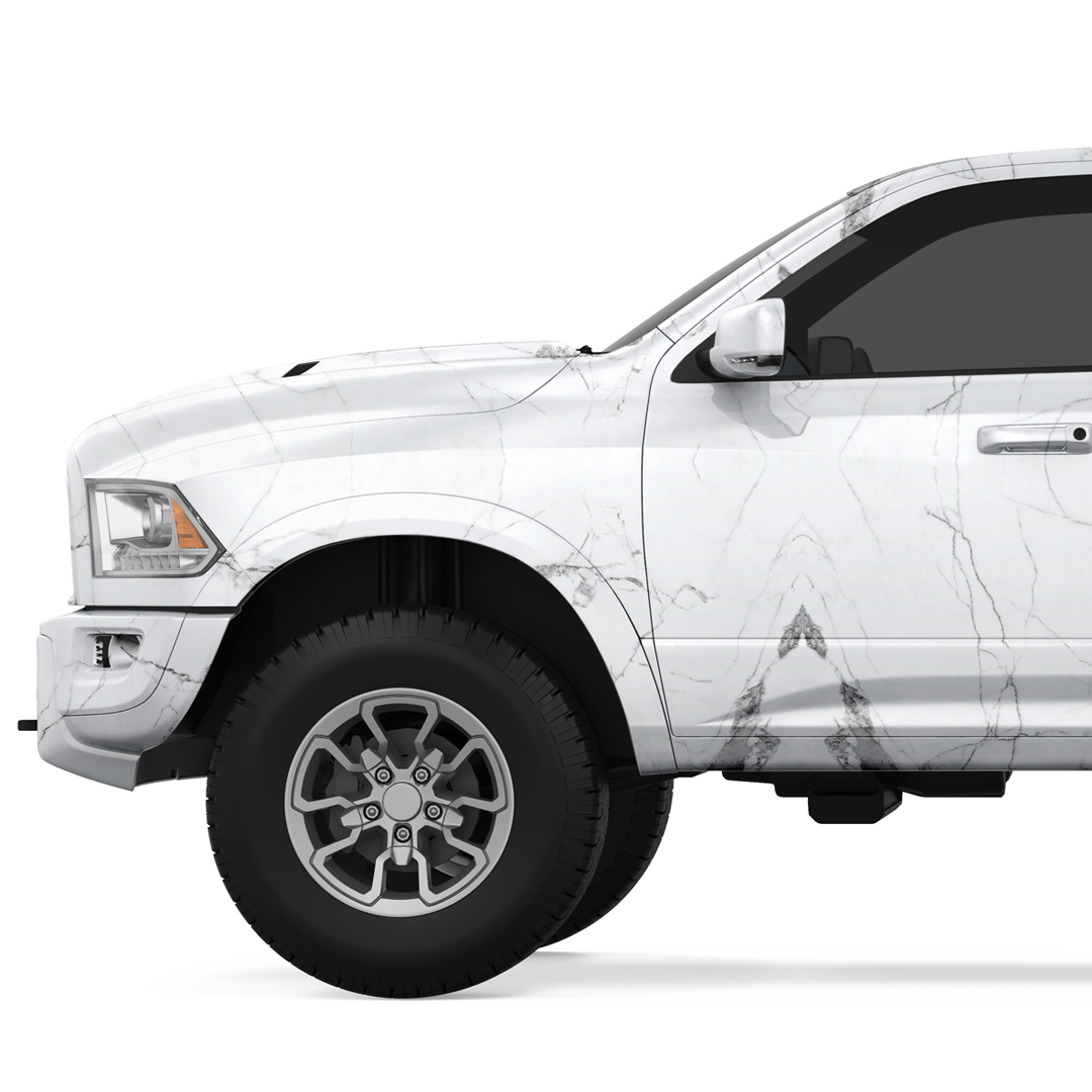 DIY Pristine White Marble Vehicle Wrap, Buy Online