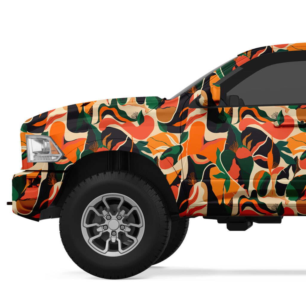 Jungle Floral Vehicle Wrap DIY Jungle Vehicle Wrap Buy Online