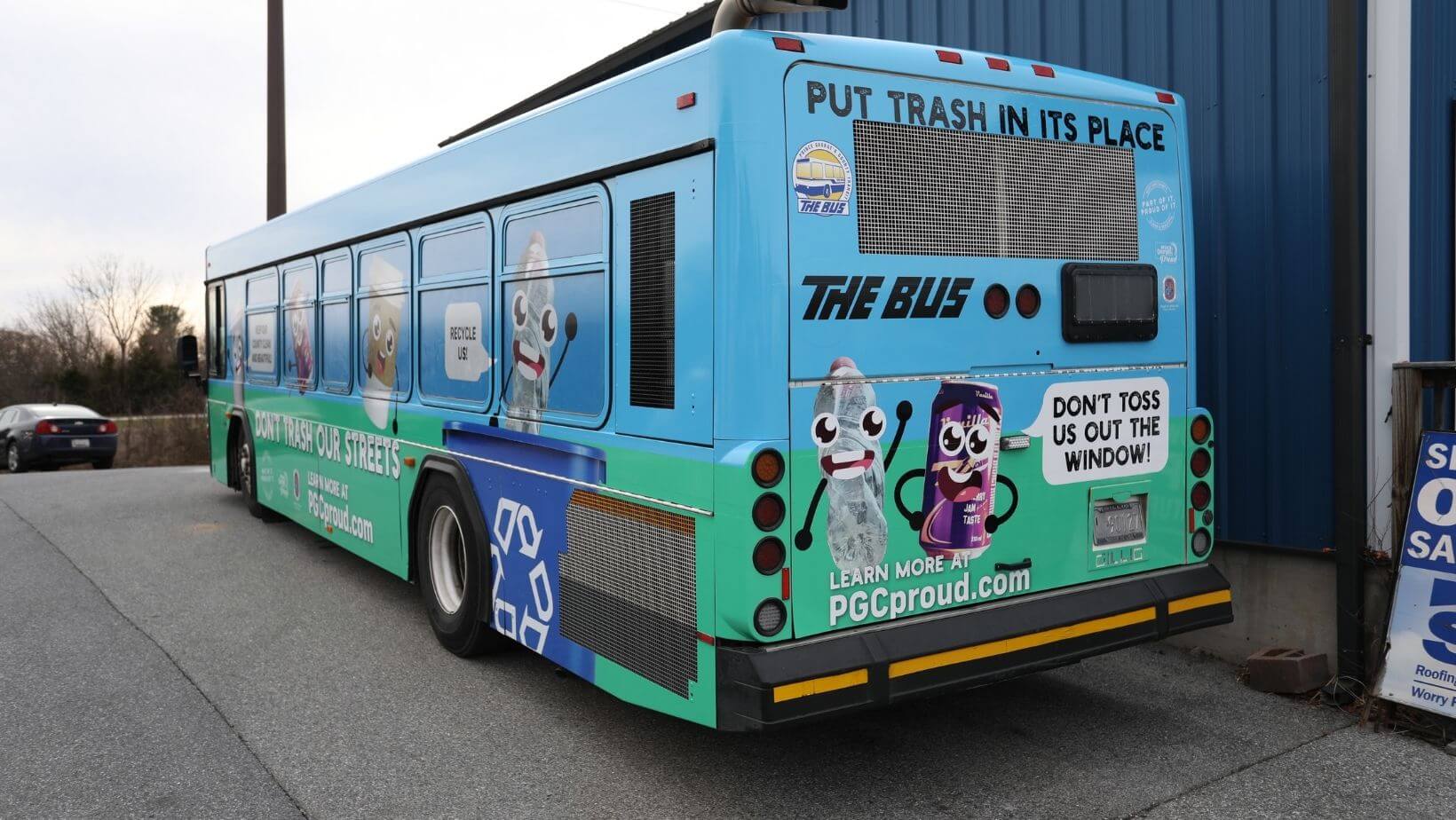 blue-and-green-bus-wrap-advertising-recycling-pg-county-maryland