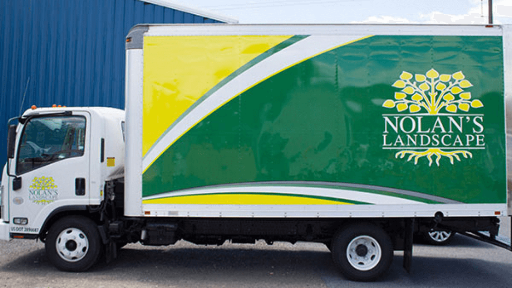 yellow-white-and-green-box-truck-ad-wrap