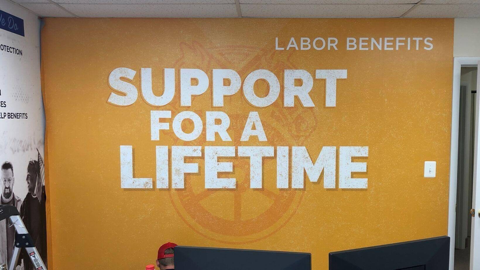 custome-yellow-mural-support-for-a-lifetime
