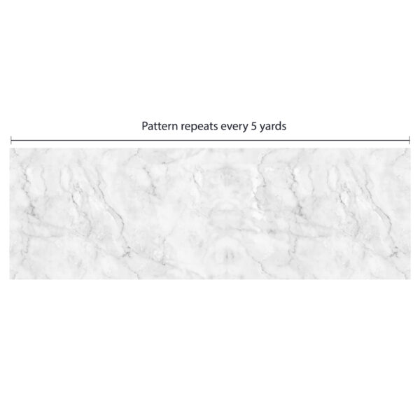 Serene White Marble Vehicle Wrap - Image 2