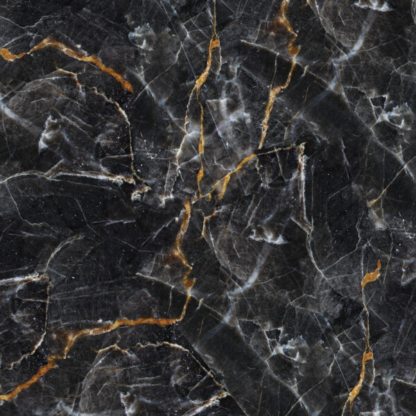 Black Gold Marble Vehicle Wrap - Image 6