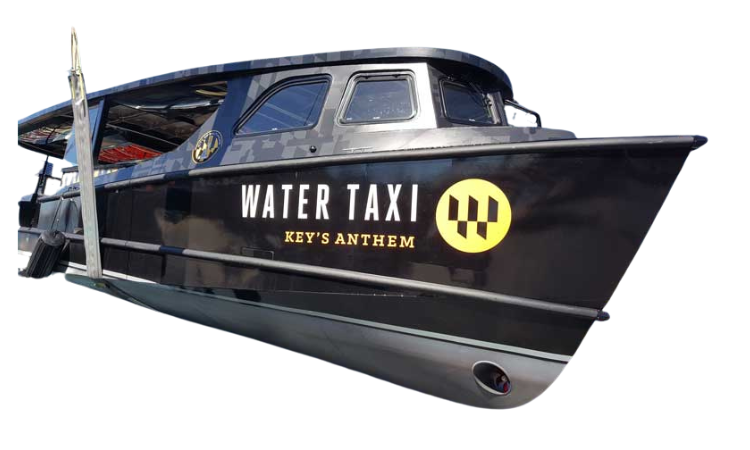 water taxi boat wrapping water taxi boat wrapping