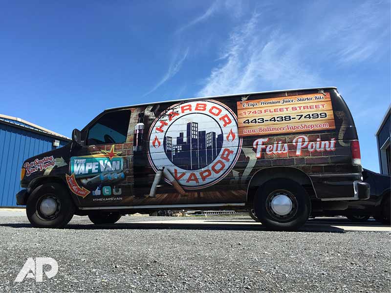advertising van wraps