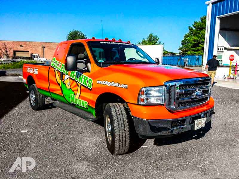 College Hunks Hauling Junk Fleet Truck Wrap College Hunks Hauling Junk fleet truck wrap by AP Wraps