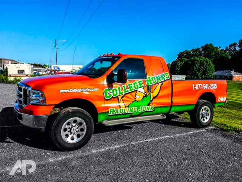 College Hunks Hauling Junk Fleet Wrap
