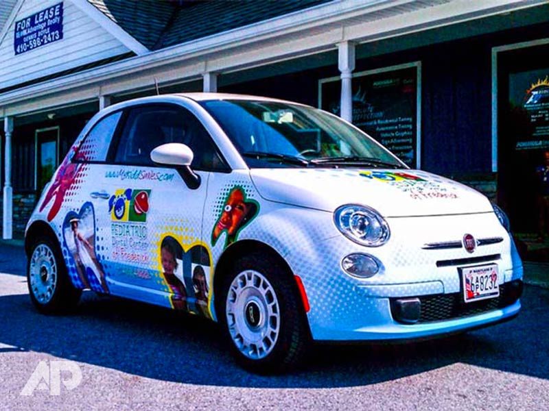 My Kidd Smiles Advertising Wrap