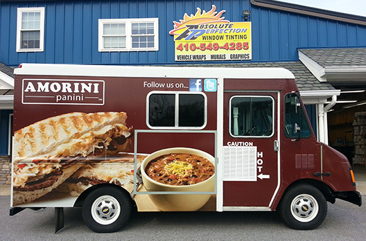Amorini Panini Food Truck Wrap by Ap Wraps