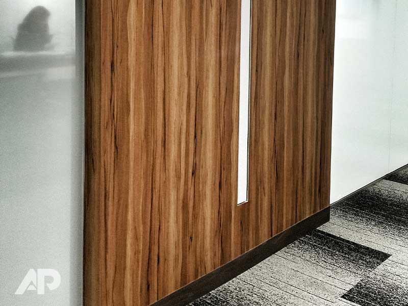Wall Graphics at Buch Construction Office