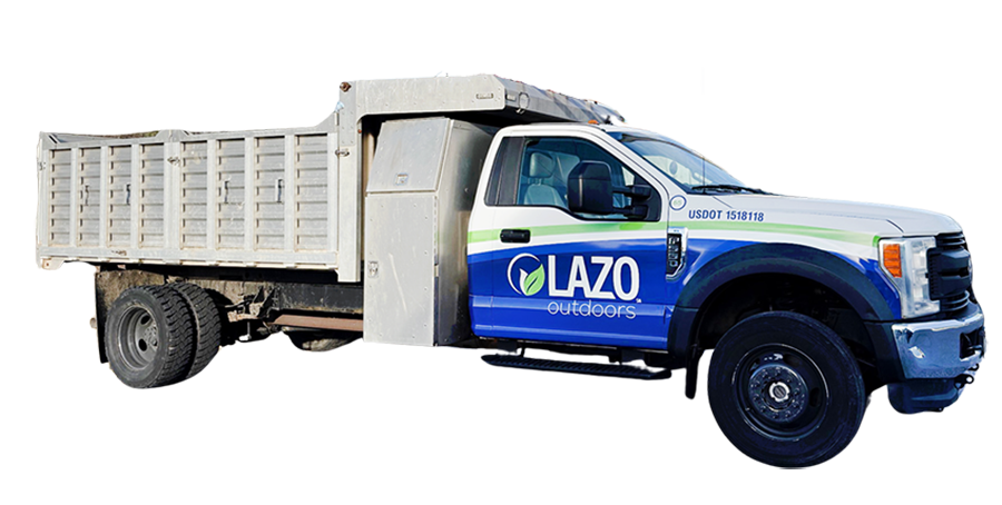 landscaping truck fleet wrap graphics