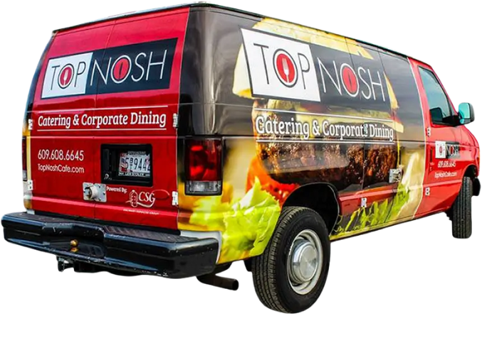 super-gloss-vehicle-wrap-commercial-van Super gloss vehicle wrap on a commercial van with custom vinyl graphics