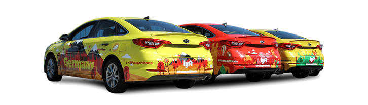 advertising vehicle wrap