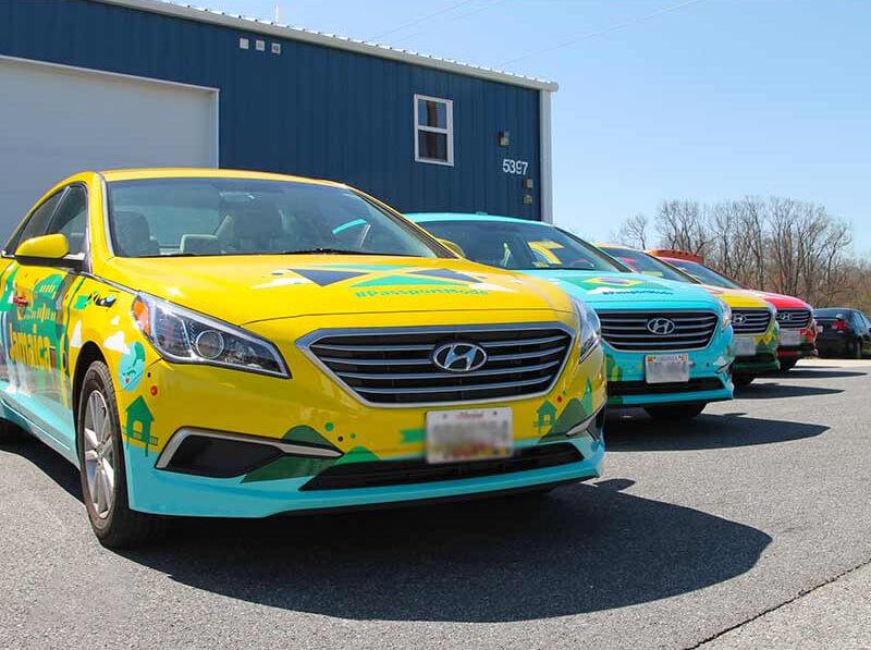 Car wraps for branding and protection