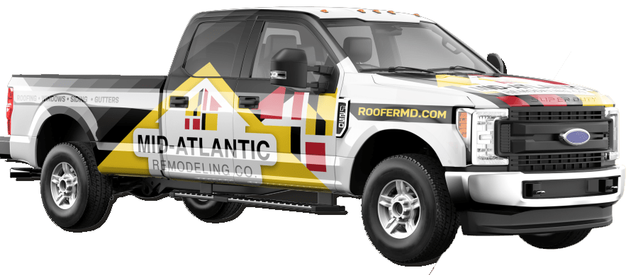 Custom truck wrap turning a work vehicle into mobile advertising
