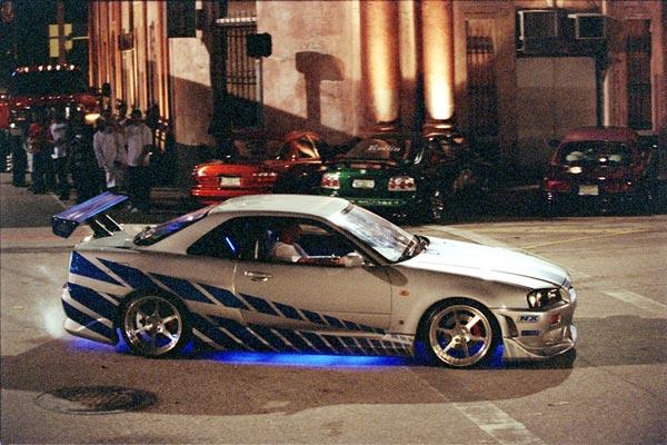 1999 Nissan Skyline GT-R sports car from Fast & Furious