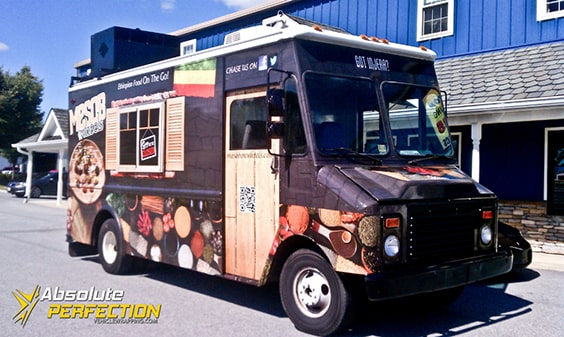 Custom Food Truck Vehicle Wrap Maryland Food truck vehicle wrap in Maryland