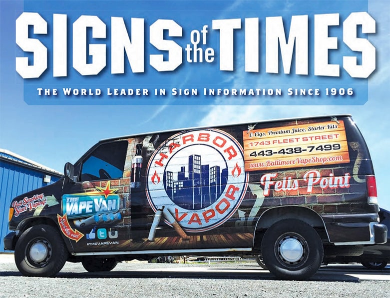 AP Wraps 1st place Harbor Vapor vehicle graphics