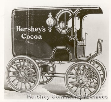 Hershey’s first vehicle advertising wrap