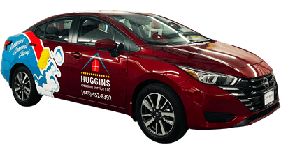 Huggins Cleaning fleet wrap by AP Wraps