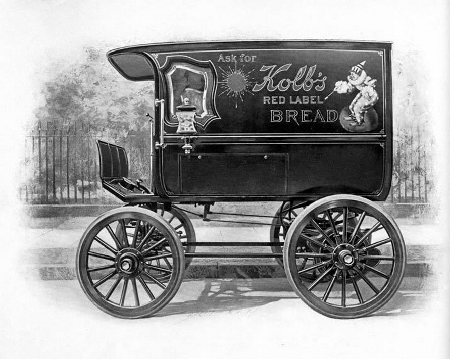 Kolb’s Red Label Bread vehicle graphics