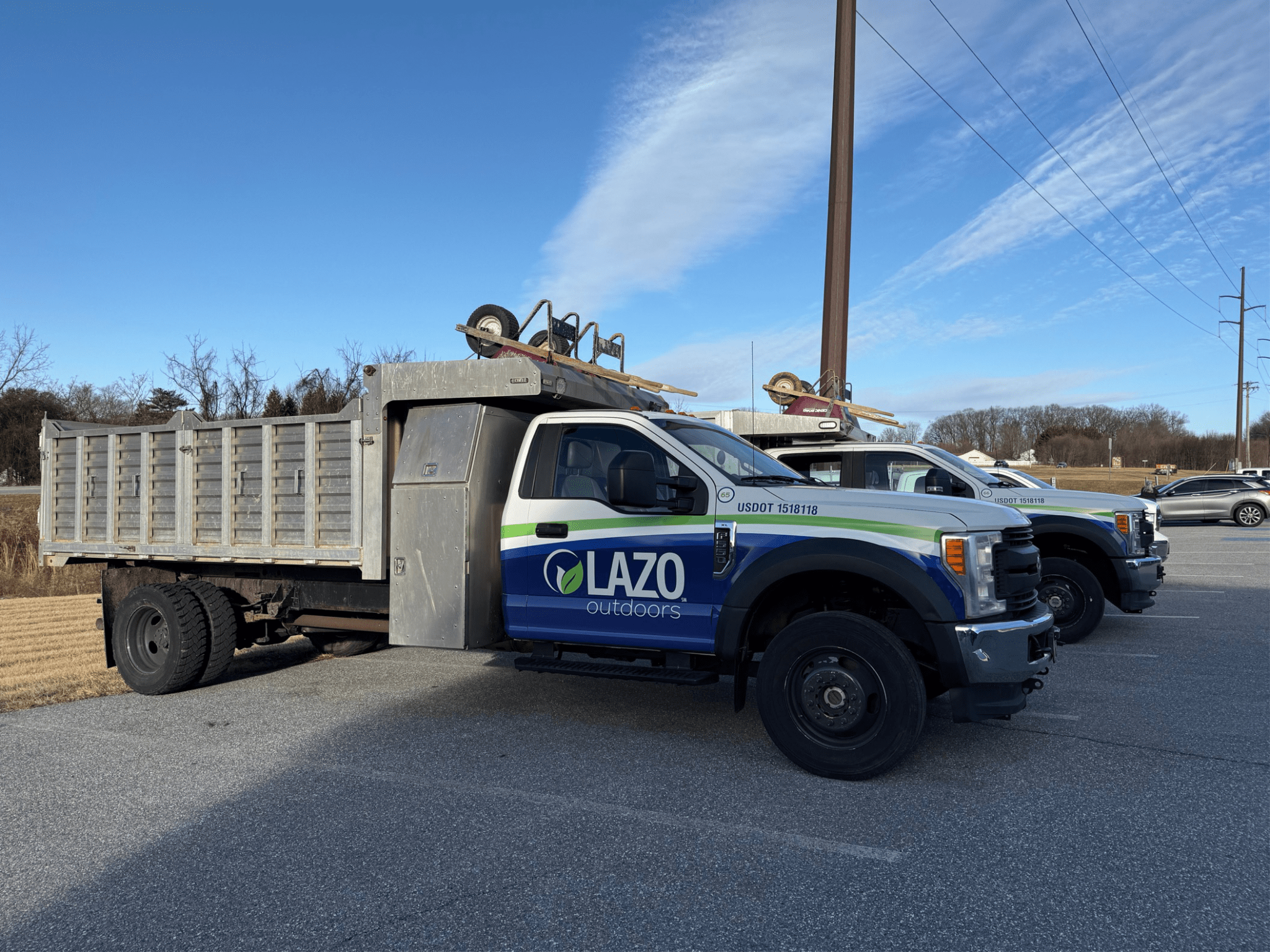Lazo Outdoors vehicle wrap in Baltimore