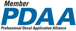 PDAA certified vehicle wrap installer