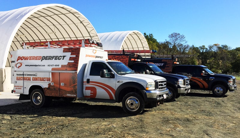 Custom Vehicle Wrap for Powered Perfect in New Windsor MD Powered Perfect vehicle wrap in New Windsor Maryland