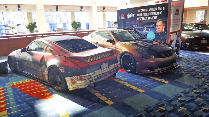 AP Wraps showcase at DC Auto Show 2017