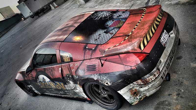 Absolute Perfection Pokemon vehicle wrap at USSC 2016 competition