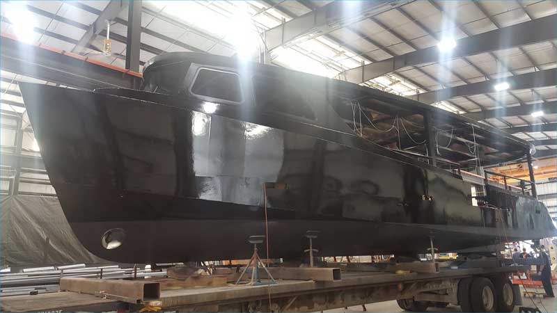 Baltimore Water Taxi boat wrap by AP Wraps