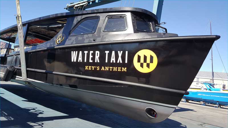 Key’s Anthem Baltimore Water Taxi wrap by AP Wraps