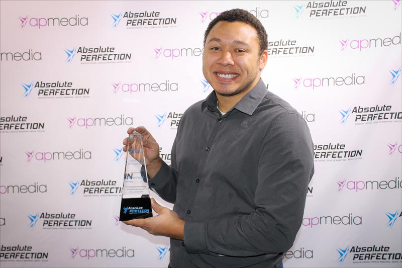 Christy Biedenkapp 2016 Builder Award winner at Absolute Perfection