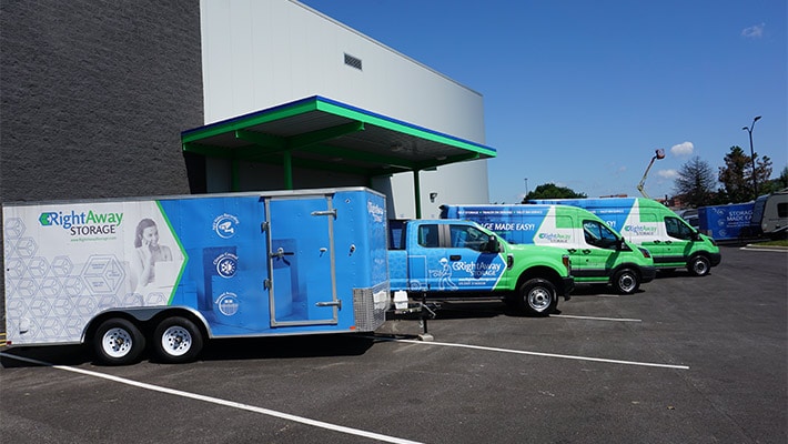 Fleet wrap showcasing impactful color combinations for enhanced visibility and brand recognition
