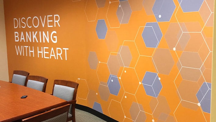 Office Wall Graphics Installation Columbia MD